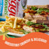 4.25 12-Pack Sensible Portions Veggie Straws, Zesty Ranch Flavor, Gluten-Free Chips, Ounce Bag