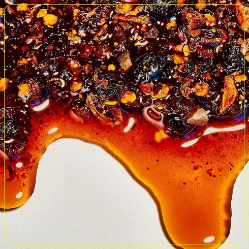 FLYBYJING Sichuan Chili Crisp 6oz - Premium Spicy Vegan Chili Oil, Crunchy Hot Sauce, Sugar Free - Pack of 1