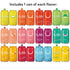 15 12 oz (18 Pack), Bubly Sparkling Water, Flavor Sampler, fl Cans, Blue
