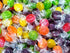 DM Sweets 2 lbs Assorted Fruit Buttons - of Bulk Individually Wrapped Cherry Orange Lemon Sour Apple Grape Hard Candy