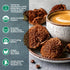 Immune 1 12oz Organic Turkey Tail & Cordyceps Mushroom Coffee Dark Roast, Full Fruiting Body, Antioxidants, System