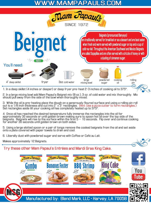 Beignet Mix