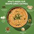 GAMSA FOODS 5-Pack Gamsa Savory Instant Oatmeal - Sesame Garlic, Premium Instant Korean-Inspired Hot Cereal with Sesame