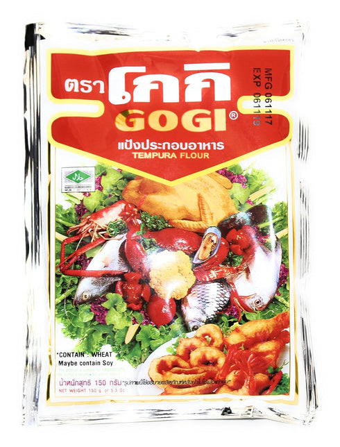 Gogi 3 pack 5.3 Oz 150 Tempura Batter | | Traditional Fried Thai Self Rising Flour | | g
