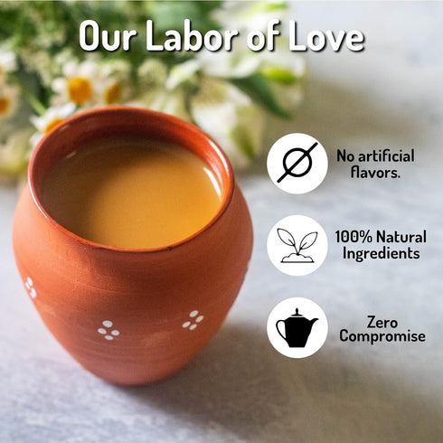 80 Pack 6 Tea India Orange Pekoe Black Tea Chai Flavorful Blend Of Black Tea & Natural Ingredients Strong Full-Bodied