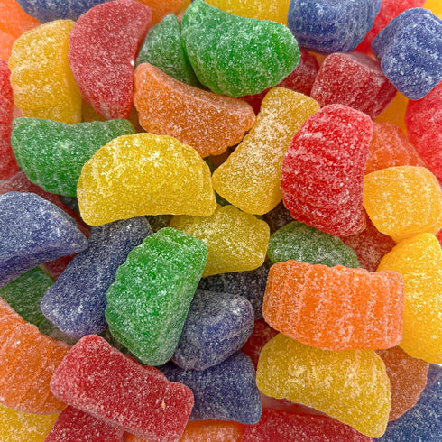 Fruit Slices Candy | 2 Pound Bulk Bag | Assorted Sugar Coated