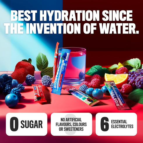Pack 30 Packets 3 Packets BioSteel Electrolytes Powder Variety - Hydration with Essential Element Electrolytes