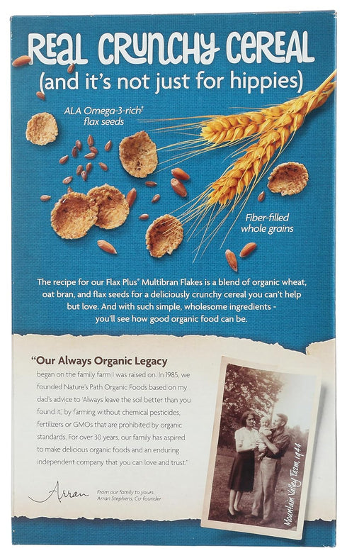 ,13.25 Nature's Path Flax Plus Flakes Ounce