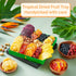 11 20oz Dried Fruit Gift Basket Tropical Flavor Exotic Dried Fruit Basket Gift | Soft Mixed Dried Fruit and Nuts Gift
