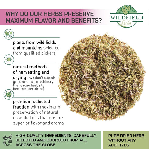 4 oz. 113g Red Clover Tea Red Clover Herb Dried Blossom Flower Petals (Trifolium Pratense) - Dried Cut Herb Bulk Herbal
