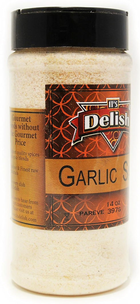 (Pack 2) Garlic Salt by Its Delish (Medium Jar)