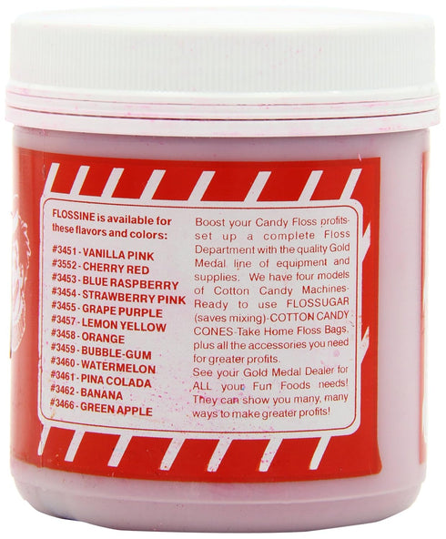 Gold Medal 1-Pound Flossine Can, Bubble Gum