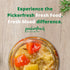 16 oz (3 Pack) Pickerfresh Fire Roasted Eggplant with Red Peppers - Medium Hot Spread for Sandwiches, Hamburgers