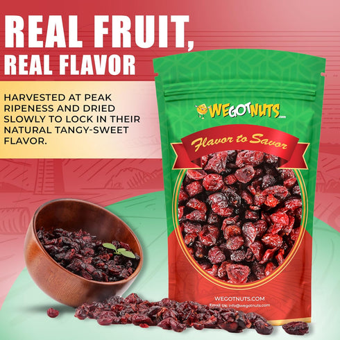 5 (80oz) Dried Cranberries Pounds By We Got Nuts Sweetened Cranberries for Salads, Cooking, and Baking