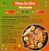 Pack 4 Universal Spice Bombs Seasoning of - Spice Mix for Soup, Stew, Marinade