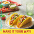 10 8.8 oz Old El Paso Stand 'N Stuff Taco Dinner Kit with Taco Shells, Mild Taco Sauce, and Seasoning Mix, Easy Meal