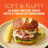 King's Hawaiian 4 Count (Pack 3) Original Hawaiian Sweet Pretzel Hamburger Buns, Bread Buns