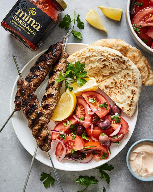 10 Oz Mina Harissa Mild Sauce, Homestyle Moroccan Red Pepper Harissa Paste, - Harissa Sauce with Tangy Twist, Excite