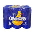 Orangina (12 Pack, 138oz) et sa Pulpe - French Imported Orange Pulp Soda Tall Cans Total