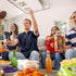 60 Oz Utz Party Mix Tasty Snack Mix of Corn Nacho Tortilla, Pretzel, BBQ Corn Chip and Cheese Curl, Perfect for Vending