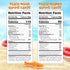 Gummy 2-Pound Gummy Peach Rings, Sharks | Bag | Candy Mix | Sweet & Sour Peach Candy for Goodie Bags & Themed Party