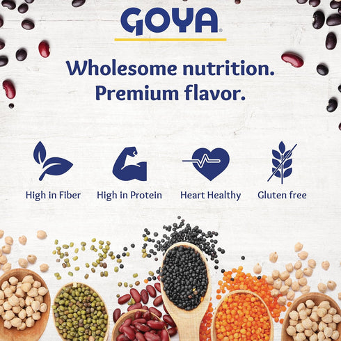 Pack 2 (15 oz Goya Pink Beans Canned in Sauce, Ready-to-Serve, Seasoned, Flavorful Habichuela Rosada, Pantry Staple