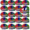 Vallary Creamy Peanut Butter Snacks: 20 Count of Convenient 3/4 oz Portions for