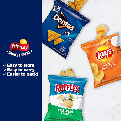 Pack, 1 (Pack 40) Frito-Lay Tangy Favorites Mix Variety Ounce