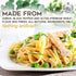 8.8 oz (Pack 2) Morelli Organic Lemon Pepper Linguine Pasta with Wheat Germ, Imported from Italy, Naturally Flavored