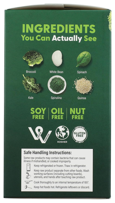 Actual Veggies Frozen 12 , Burger Plant Based Green, Ounce