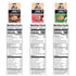 3 pack, 32 Count Quaker Instant Oatmeal, Fiber Boost, Flavor Variety