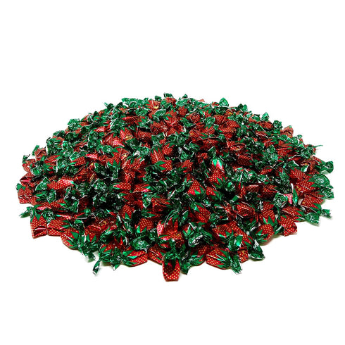 6 lbs 96 Oz Bulk Bundle Strawberry Hard Candy Filled With Real Fruit Pulp Bon Bons Filled With Real Pulp American Old