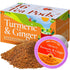 Gya Tea Co Turmeric Ginger Herbal Tea Pod (16 Count)- Decaf Wellness