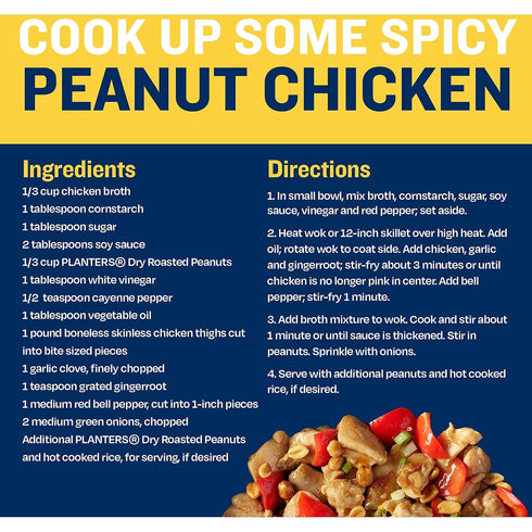 Packs, 1.75oz (18 Pack) PLANTERS Sweet and Spicy Peanuts, Dry Roasted Peanuts, Spicy Nuts, Nuts Individual Party