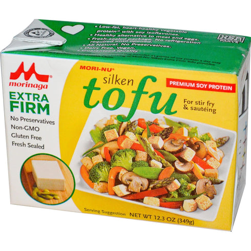 Mori-Nu, Silken Tofu, Extra Firm, 12.3 oz (349 g) - 2pc
