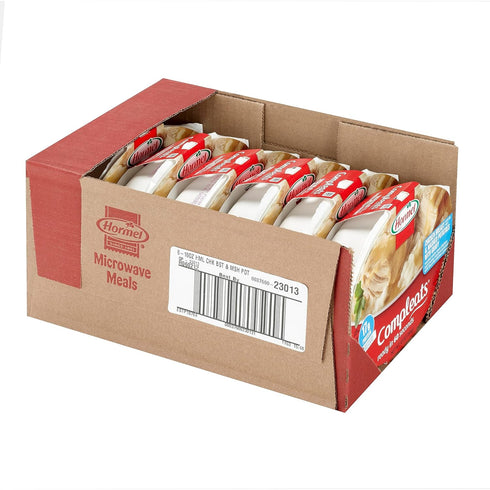 10 oz (Pack 6) HORMEL COMPLEATS Chicken Breast & Mashed Potatoes With Gravy Microwave Tray