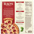 Frozen 18.3 Oz Rao's Made For Home Uncured Pepperoni Pizza Pizza, Box