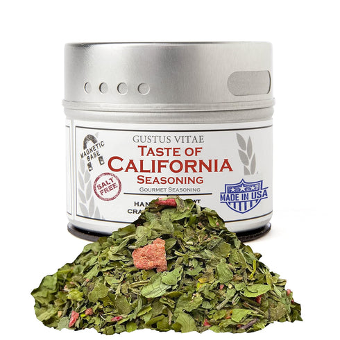 Gustus Vitae - Taste of California - Authentic Artisanal Spice Blend -