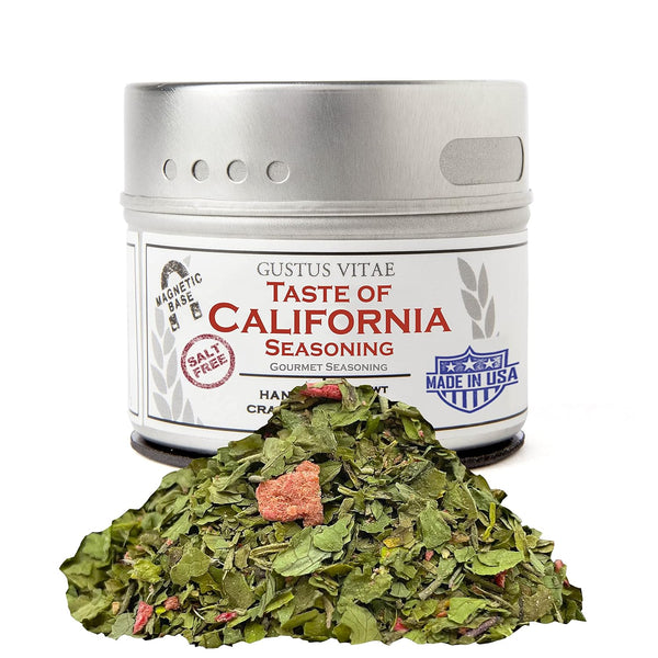 Gustus Vitae - Taste of California - Authentic Artisanal Spice Blend -