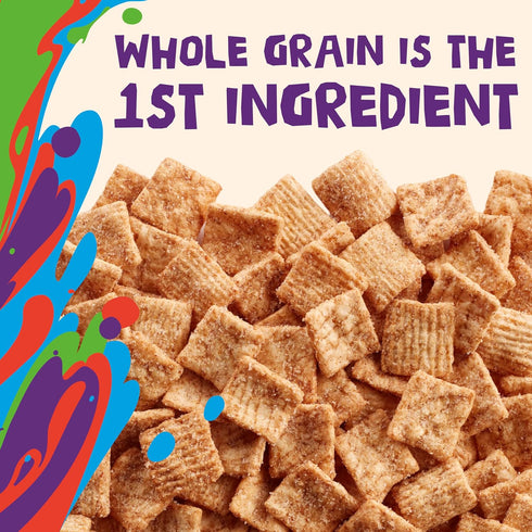 18.8 oz Cinnamon Toast Crunch Breakfast Cereal, Crispy Cinnamon Cereal, Family Size