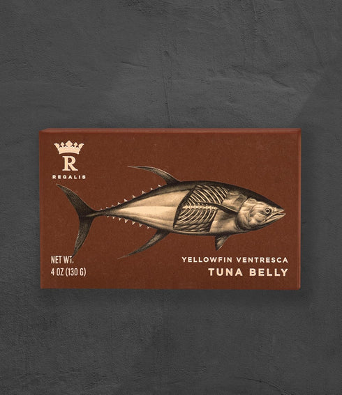 Regalis Yellowfin Ventresca Tuna Belly - Premium Spanish Tinned Seafood