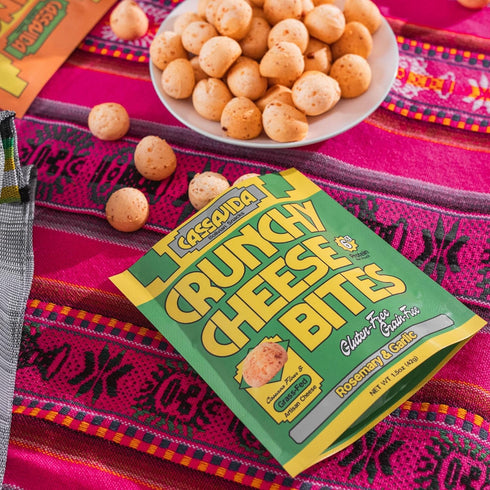 (1.5 (Pack 3), Cassavida Crunchy Cheese Bites Classic Cheese Flavor Gluten-Free Snack with Cassava & Grass-Fed Cheese