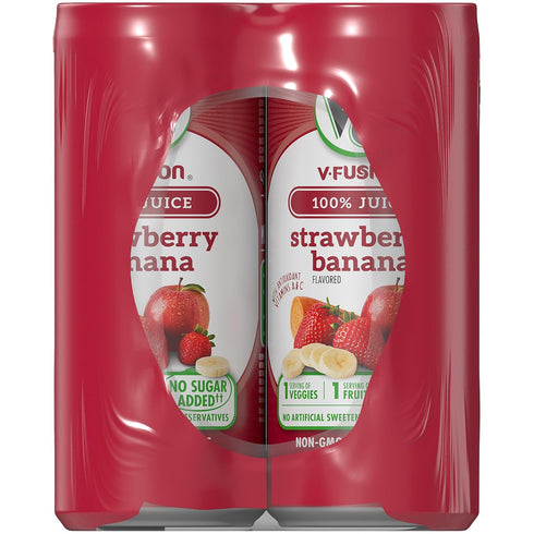V8 8 Oz (Pack 6) Strawberry Banana, Fl