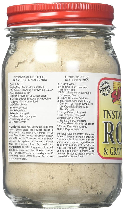 SAVOIE'S (8 oz) Instant Roux & Gravy Thickener