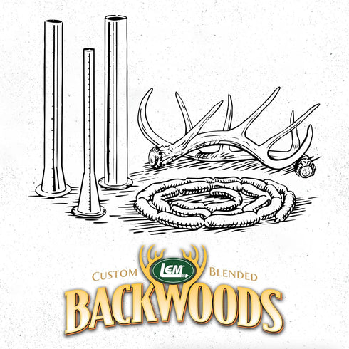 5 5.8 Packet Packet LEM Products Backwoods Sweet & Hot Jerky Seasoning, Ideal for Wild Game and Domestic Meat, Seasons