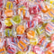 Bright Sunkiss Fruit Gems, Individually Wrapped Sugar Dusted Soft Gel Candy, Fruit