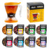 Tiesta Tea - Top 8 Favorites Sampler Set and Brewmaster Infuser Bundle,