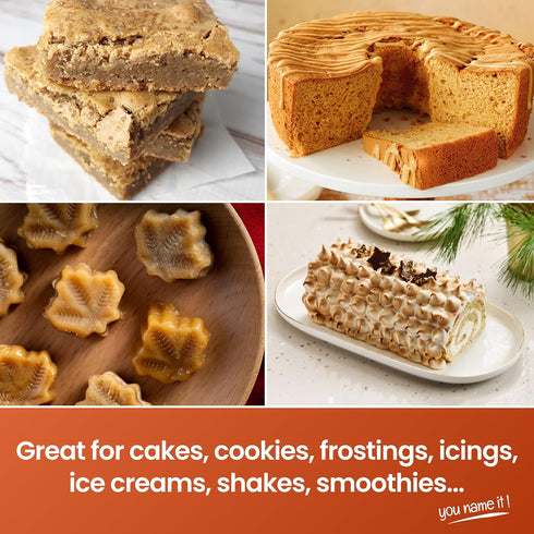 LorAnn Oils Maple Bakery Emulsion, Ideal for Boosting Fruit Tones in Cakes, Gluten-Free, 4 Oz