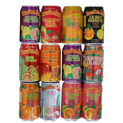 Hawaiian Sun Pack 12 Juice Drinks Ultimate Variety