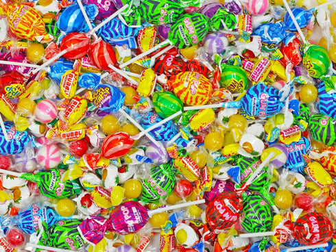 12 LB 650 Bulk Candy Bulk Pinata Candy (Over Pieces) Assorted Lollipops, Gum & Hard Candies Individually Wrapped Candy